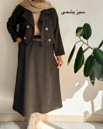 ست کت دامن پاییزی گیتا 1
