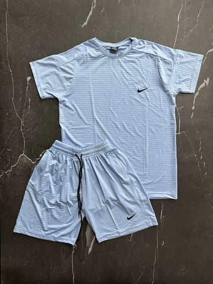 پکیج کد E1151 شامل تیشرت و شلوارک نایکی با 6 رنگ خفن🔥😎