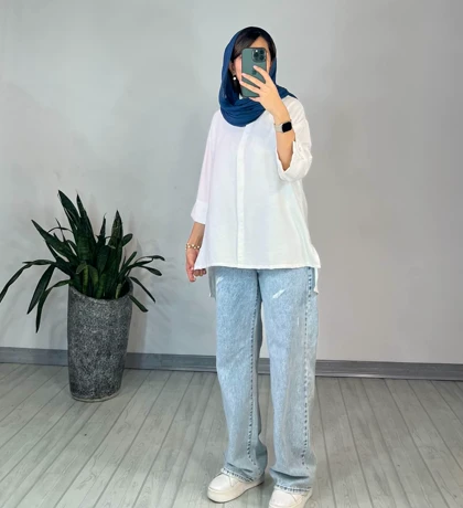 تونیک مانتویی گندم