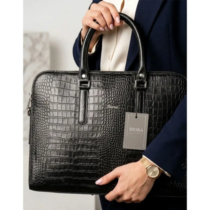 کیف اداری زنانه بیورا مدل کروکدیلی کد KDZ02