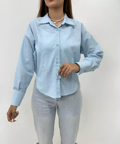 شومیز لینن کد Sv016 برند ردا