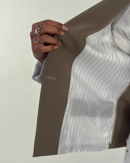 کت جیب پاکتی تک دکمه  کد 100170