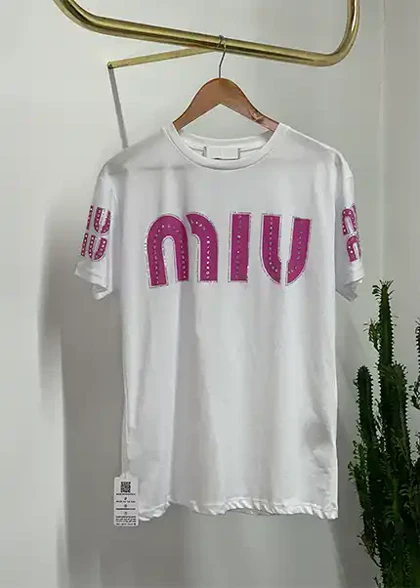 تیشرت miu miu کد 6003