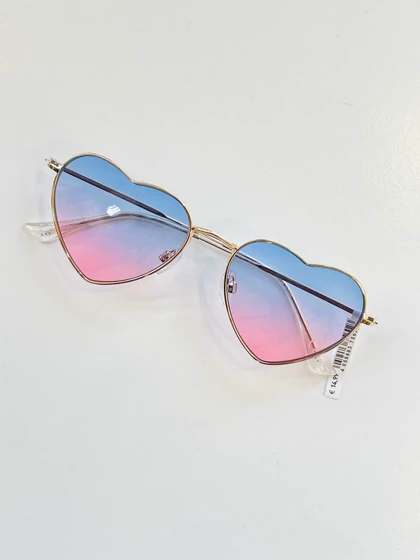 عینک قلبی آبرنگی