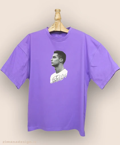 تیشرت لش مردانه و زنانه طرح کریستیانو رونالدو کد 960