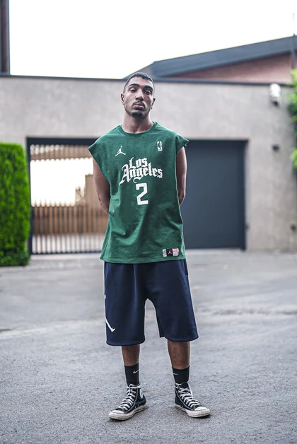 رکابی حلقه‌ای وست LOS ANGELES سبز