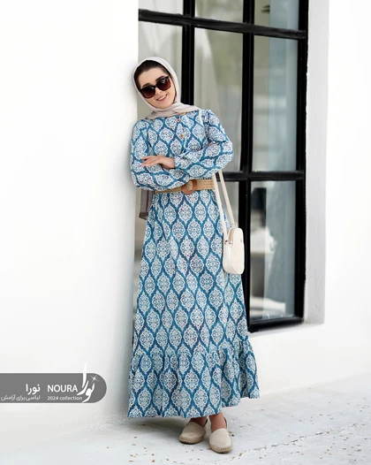 پیراهن دریا آبی