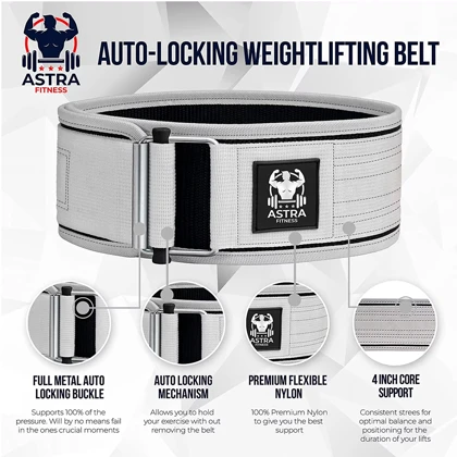 کمربند بدنسازی Astra Fitness آسترا فیتنس مدل CFBELT قفل خودکار