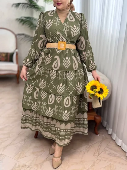 پیراهن چین‌دار نسیم 3190