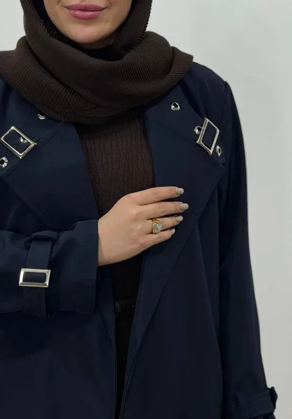 ترنچ کت آستردار ضد آب پانیذ