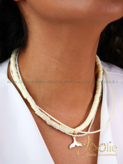 گردنبند زنانه فشن مدل واشر کد N3133