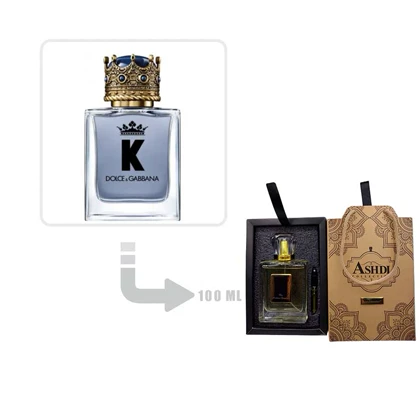 عطر ادکلن دولچه گابانا کی مردانه-کینگ ادوپرفیوم 100 میل اشدی Dolce Gabbana K EDP for Men Ashdi 100ml