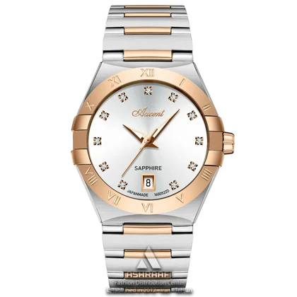 ساعت اکسنت بند استیل Axcent AX160052SRG