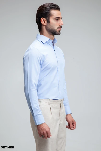 پیراهن مردانه آستین بلند آکسفورد