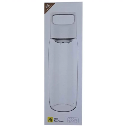 بطری آب شیائومی Xiaomi Youpin مدل Funjia Home شفاف 550 میلی لیتر