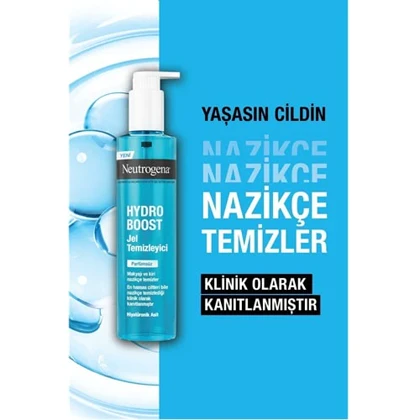 ژل شوینده صورت هیدروبوست نوتروژینا 200 میل