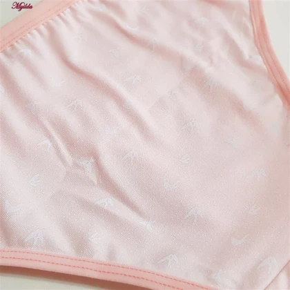 ست شورت و سوتین زنانه پانیذ مدل فنردار پرستو گلبهی کد 9046-New