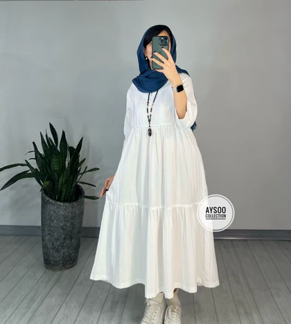 پیراهن مانتویی آهو(ایراد دار)