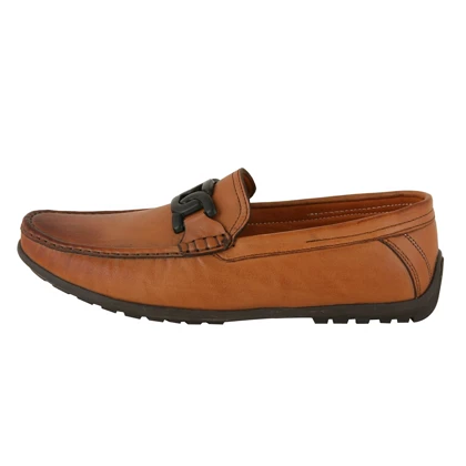 کفش کالج مردانه چرم یلسان مدل آیهان کد 541-GN