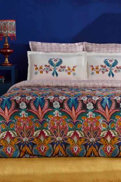 سرویس روتختی دو نفره Karaca Home مدل Marsey ساتن - چندرنگ