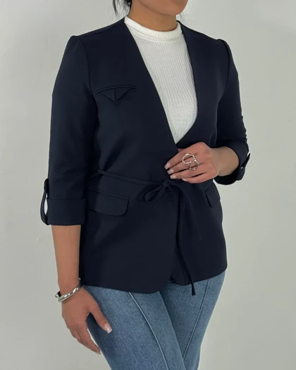 کت یقه هفت جیب فیلتو  کد 100167