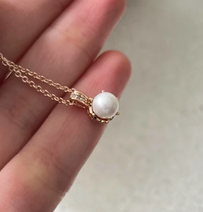 گردنبند تاج و مروارید ژوپینگ