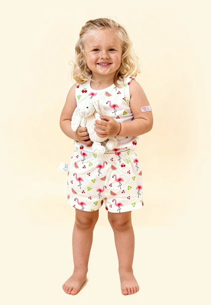 رکابی و شورت فلامینگو