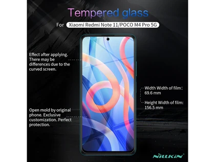 محافظ صفحه نمایش شیشه‌ای نیلکین Nillkin Xiaomi Redmi Note 11 5G H+Pro Anti-Explosion Glass Protector