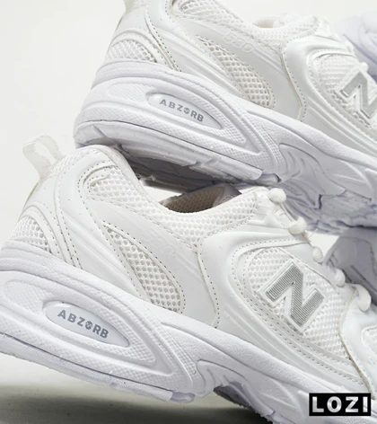 کفش کتانی مردانه و زنانه سفید NEW BALANCE 530