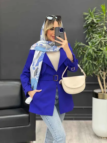 مانتو مازراتی ژیله دار دو جیب