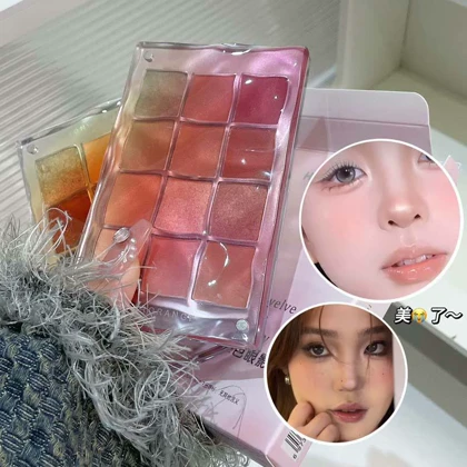 پالت سایه 12 رنگ HERORANGE – مدل مگنتی