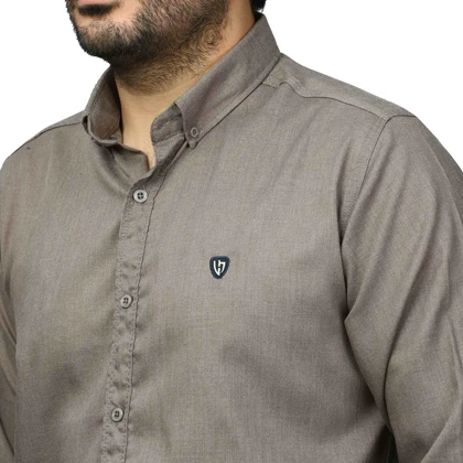 پیراهن آستین بلند ساده مردانه مدل 61029148