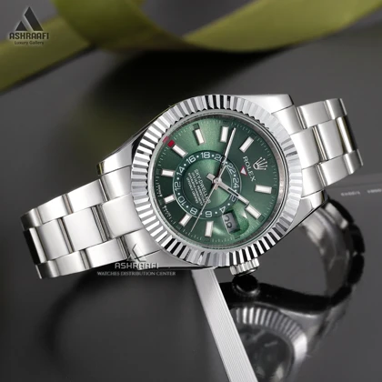 ساعت رولکس صفحه سبز Rolex Sky Dweller SGr4