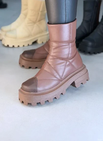 6426 - نیم بوت شنل دوزی6426