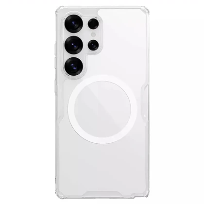 قاب شفاف مگنتی سامسونگ گلکسی اس 25 اولترا نیلکین Nature TPU Pro Magnetic Case