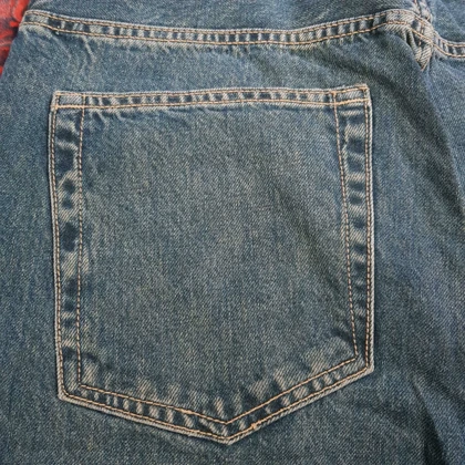 شلوار جین یونیسکس بگ استایل از pull & bear کد 316