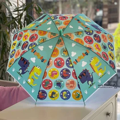چتر کودک طرح دایناسور