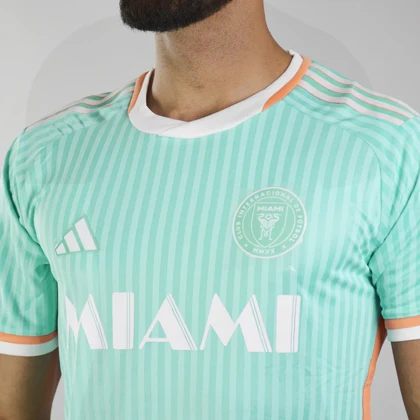 تیشرت فوتبالی پلیری اینتر میامی مدل Adidas-Heat RDY-9585 آبی روشن