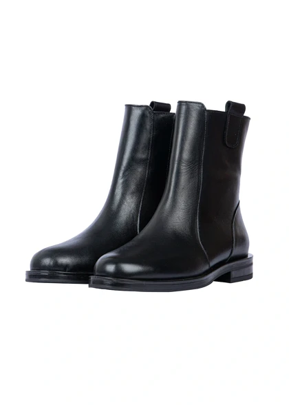 نیم بوت چرم زنانه مدل ws1085