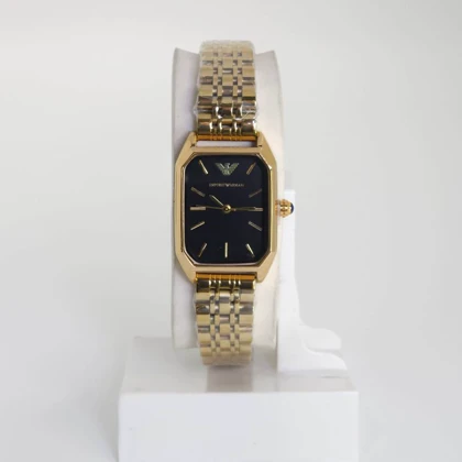 ساعت مچی زنانه امپریو آرمانی Emporio Armani تمام استیل با قفل پروانه ای