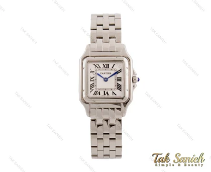 ساعت مچی کارتیه پنته زنانه نقره ای مدیوم Cartier-3189-L