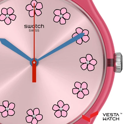 ساعت مچی زنانه سواچ SWATCH مدل SUOP112