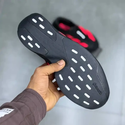 کفش آدیداس آدیزیرو ایو اس ال مرسدس بنز مشکی قرمز Adidas Adizero Evo SL Mercedes Benz Black Red