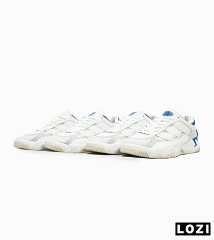 کفش کتانی مردانه سفید طوسی آبی ADIDAS niteball 2.0