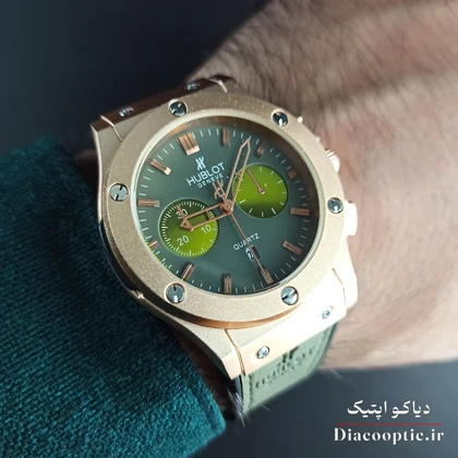 ساعت مچی مردانه برند هابلوت مدل Hub1237 بند پیو