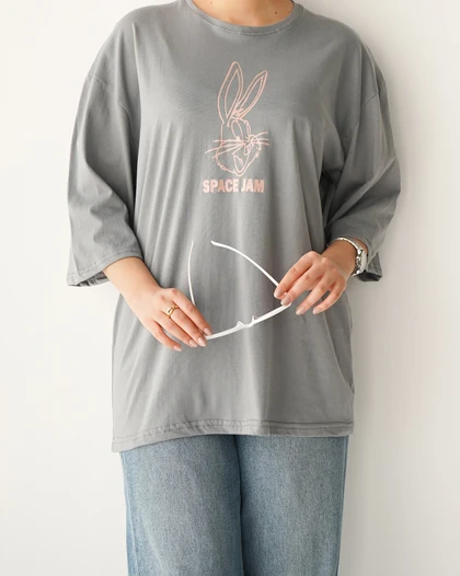 تیشرت باکسی Rabbit |هیبا