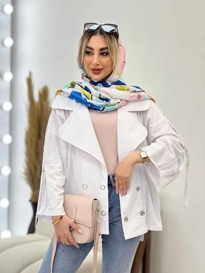 مانتو لینن آستین سگک