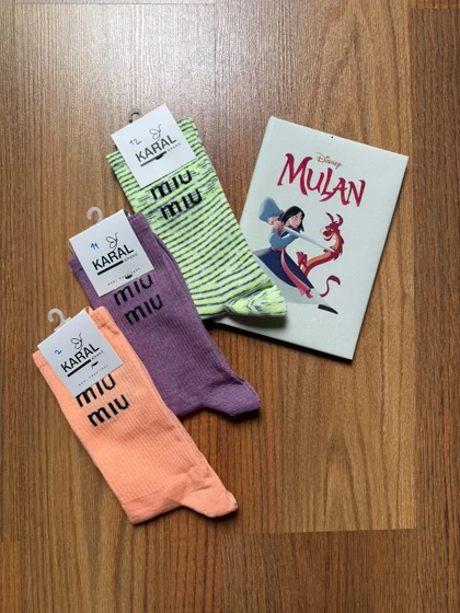 جوراب miu miu ورزشی 5109
