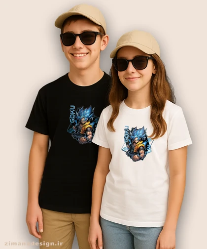 تیشرت بچگانه طرح دراگون بال شخصیت گوکو کد 969