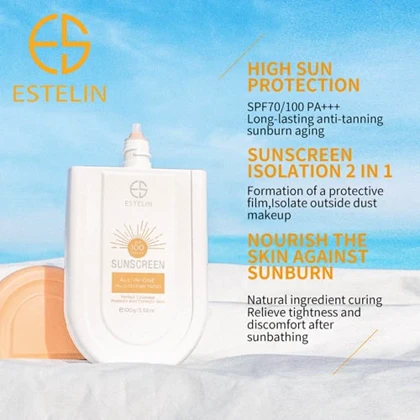 ضدآفتاب رنگی SPF 100 استلین 100 گرم